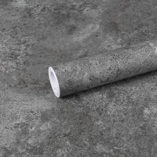 550x550-17997.jpg Unyqoos® Zelfklevende donkergrijze betonlook folie voor meubels en muren 40x300 cm