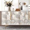 550x550-18026.jpg Unyqoos® Zelfklevend bloemenbehang in beige-goudgrijs voor stijlvolle interieurdecoratie