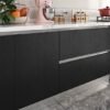 Unyqoos® Waterdicht zelfklevend mat zwart behang voor muren en meubels