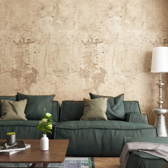 550x550-18198.jpg Unyqoos® Waterdichte zelfklevende behangfolie in Sahara beige voor diverse ruimtes 40cm 500 cm