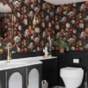 550x550-18212.jpg Unyqoos® Zelfklevend bloemenbehang met vintage bloemmotief voor elke kamer