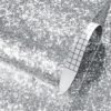 550x550-18224.jpg Unyqoos® Zelfklevende zilverkleurige glitterfolie voor veelzijdige interieurdecoratie