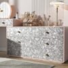 550x550-18225.jpg Unyqoos® Zelfklevende zilverkleurige glitterfolie voor veelzijdige interieurdecoratie