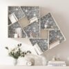 550x550-18228.jpg Unyqoos® Zelfklevende zilverkleurige glitterfolie voor veelzijdige interieurdecoratie