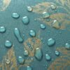 550x550-18239.jpg Unyqoos® Waterdicht zelfklevend bloemenbehang in goud en blauw voor diverse oppervlakken