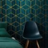 Unyqoos® Groot formaat vlies fotobehang met Jugendstil ontwerp voor diverse ruimtes