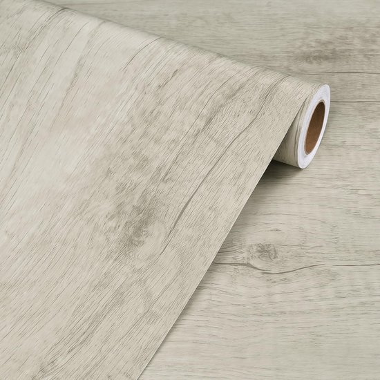 Unyqoos® Waterdichte Zelfklevende Houtlook Folie voor Meubels en Keukenoppervlakken