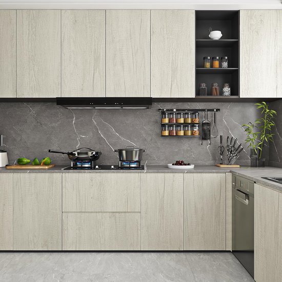 Unyqoos® Waterdichte Zelfklevende Houtlook Folie voor Meubels en Keukenoppervlakken
