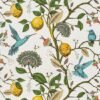 550x550-18332.jpg Unyqoos® Zelfklevend behang met bloemmotief en blauwe vogels voor elke kamer