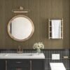 Unyqoos® Zelfklevende vinyl wandbekleding met linnen look voor interieurdecoratie