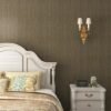 Unyqoos® Zelfklevende vinyl wandbekleding met linnen look voor interieurdecoratie