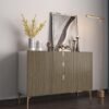 Unyqoos® Zelfklevende vinyl wandbekleding met linnen look voor interieurdecoratie