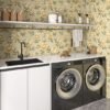 550x550-18379.jpg Unyqoos® Zelfklevend bloemenbehang met goud patroon voor muren en meubels