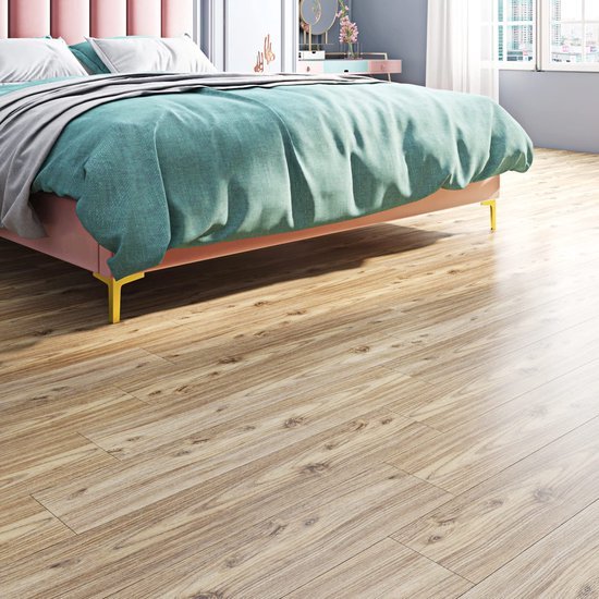 550x550-18385.jpg Unyqoos® Waterdichte zelfklevende vinylvloer met houtlook voor elke ruimte 90x15cm