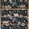 550x550-18416.jpg Unyqoos® Vintage Zelfklevend Behang met Blauw Gouden Bloemenpatroon voor Interieurdecoratie 44,5 x 200 cm