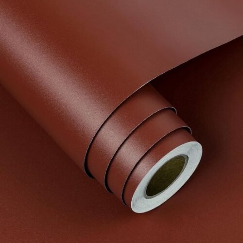 550x550-18482.jpg Unyqoos® Rood zelfklevend vintage behang voor veelzijdig interieurontwerp 40 cm x 2 m
