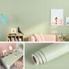Unyqoos® Veelzijdige Zelfklevende Lichtgroene Folie voor Meubels en Muren in Huis, 40 x 200 cm