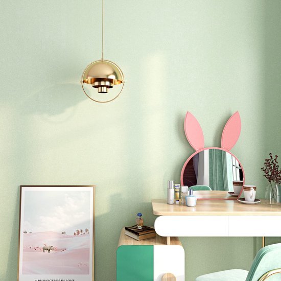 Unyqoos® Veelzijdige Zelfklevende Lichtgroene Folie voor Meubels en Muren in Huis, 40 x 200 cm