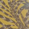 550x550-18512.jpg Unyqoos® Modern vliesbehang met elegant bloemenpatroon en bladmotief in warme tinten, geel-bruin-blauw