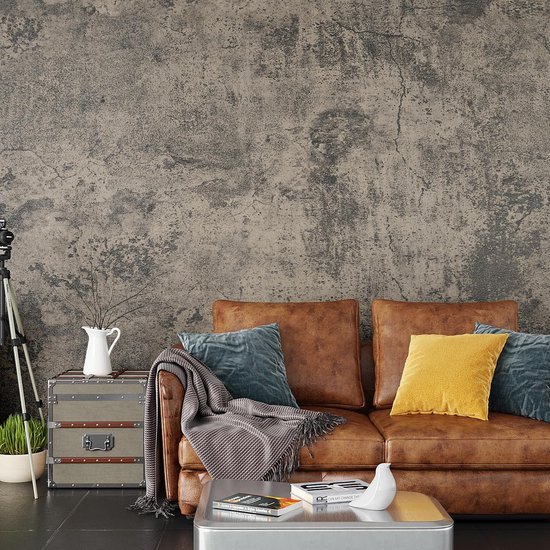 550x550-18521.jpg Unyqoos® Zelfklevende decoratieve betonlook folie voor muren en meubels