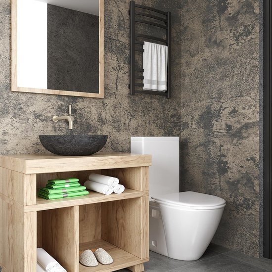 550x550-18522.jpg Unyqoos® Zelfklevende decoratieve betonlook folie voor muren en meubels