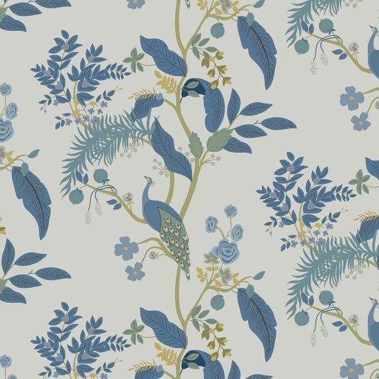 Unyqoos® Waterdicht zelfklevend behang met vogels en bloemen voor interieurdecoratie 41 cm x 3 m
