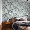 Unyqoos® Waterdicht zelfklevend behang met vogels en bloemen voor interieurdecoratie 41 cm x 3 m