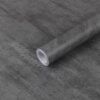 Unyqoos® Zelfklevende grijze betonlook folie voor meubels en keuken 40x300 cm