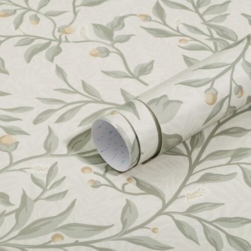 Unyqoos® Waterdichte Plakfolie met Groene Bladeren voor Meubel- en Interieurdecoratie, 41 x 300 cm