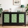 Unyqoos® Tropisch Lichtgroen Zelfklevend Behang met Palmmotief voor Interieurdecoratie