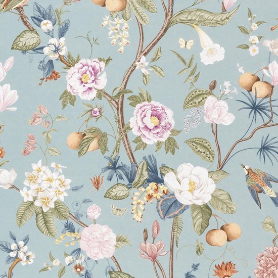 Unyqoos® Decoratieve Zelfklevende Bloemenfolie voor Muren en Meubels, Waterdichte Bescherming 44 cm x 300 cm