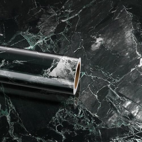 550x550-18650.jpg Unyqoos® Zelfklevende marmerlook folie in smaragdgroen voor meubels en muren