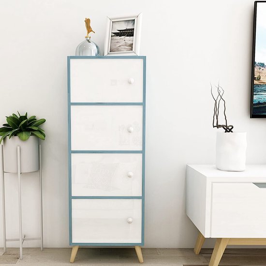 Unyqoos® Zelfklevende Hoogglans Witte Decorfolie voor Meubels en Wanden, 30 x 300 cm