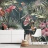 550x550-18690.jpg Unyqoos® Roze modern bloemen fotobehang vlies voor woonkamer en slaapkamer