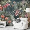 550x550-18693.jpg Unyqoos® Roze modern bloemen fotobehang vlies voor woonkamer en slaapkamer