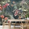 550x550-18694.jpg Unyqoos® Roze modern bloemen fotobehang vlies voor woonkamer en slaapkamer