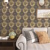 550x550-18714.jpg Unyqoos® Zelfklevend waterdicht behang met barok bloemenpatroon voor interieurdecoratie