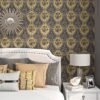 550x550-18715.jpg Unyqoos® Zelfklevend waterdicht behang met barok bloemenpatroon voor interieurdecoratie