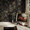 550x550-18720.jpg Unyqoos® Zelfklevend vinyl behang met bloemen en vlinders voor elegante inrichting 44 cm x 10 m