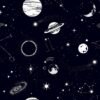 550x550-18760.jpg Unyqoos® Zelfklevend kinderbehang met sterrenhemel en planeten voor meubels en muren