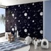 550x550-18761.jpg Unyqoos® Zelfklevend kinderbehang met sterrenhemel en planeten voor meubels en muren