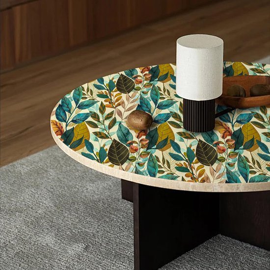 550x550-18780.jpg Unyqoos® Waterdichte zelfklevende decoratieve folie met bloemenpatroon voor meubels en muren