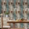 Unyqoos® Zelfklevende decoratieve houtlook folie voor veelzijdige interieurtoepassingen 45 cm x 7 m