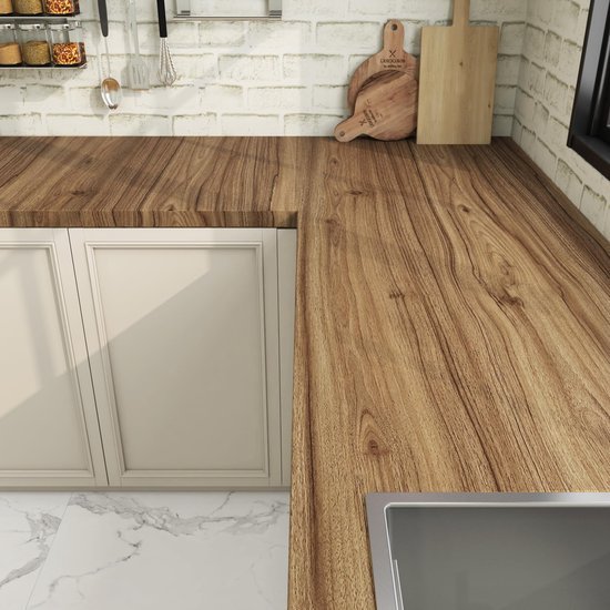 550x550-18863.jpg Unyqoos® Waterdichte zelfklevende houtlook folie voor keuken en meubels