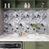 Unyqoos® Waterdichte zelfklevende marmerlook folie voor keuken en badkamer 40x700cm