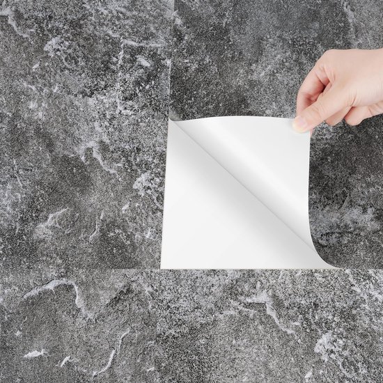 550x550-18941.jpg Unyqoos® Waterdichte zelfklevende tegelstickers voor keuken en badkamer in betonlook
