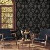 Unyqoos® Stijlvol zelfklevend behang met barok design voor diverse oppervlakken 41 cm x 10 m