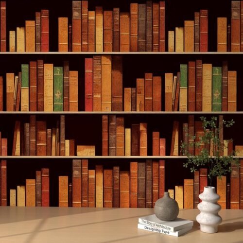 Unyqoos® 3D-effect zelfklevend bruin patroon behang voor veelzijdig interieurgebruik