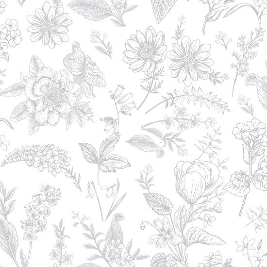 Unyqoos® Waterdicht zelfklevend bloemenbehang voor interieurdecoratie van 44 x 300 cm