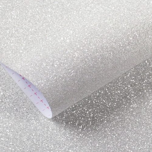 550x550-19017.jpg Unyqoos® Zelfklevend zilveren glitterfolie voor meubels en decoratieve toepassingen 40 cm x 5 m